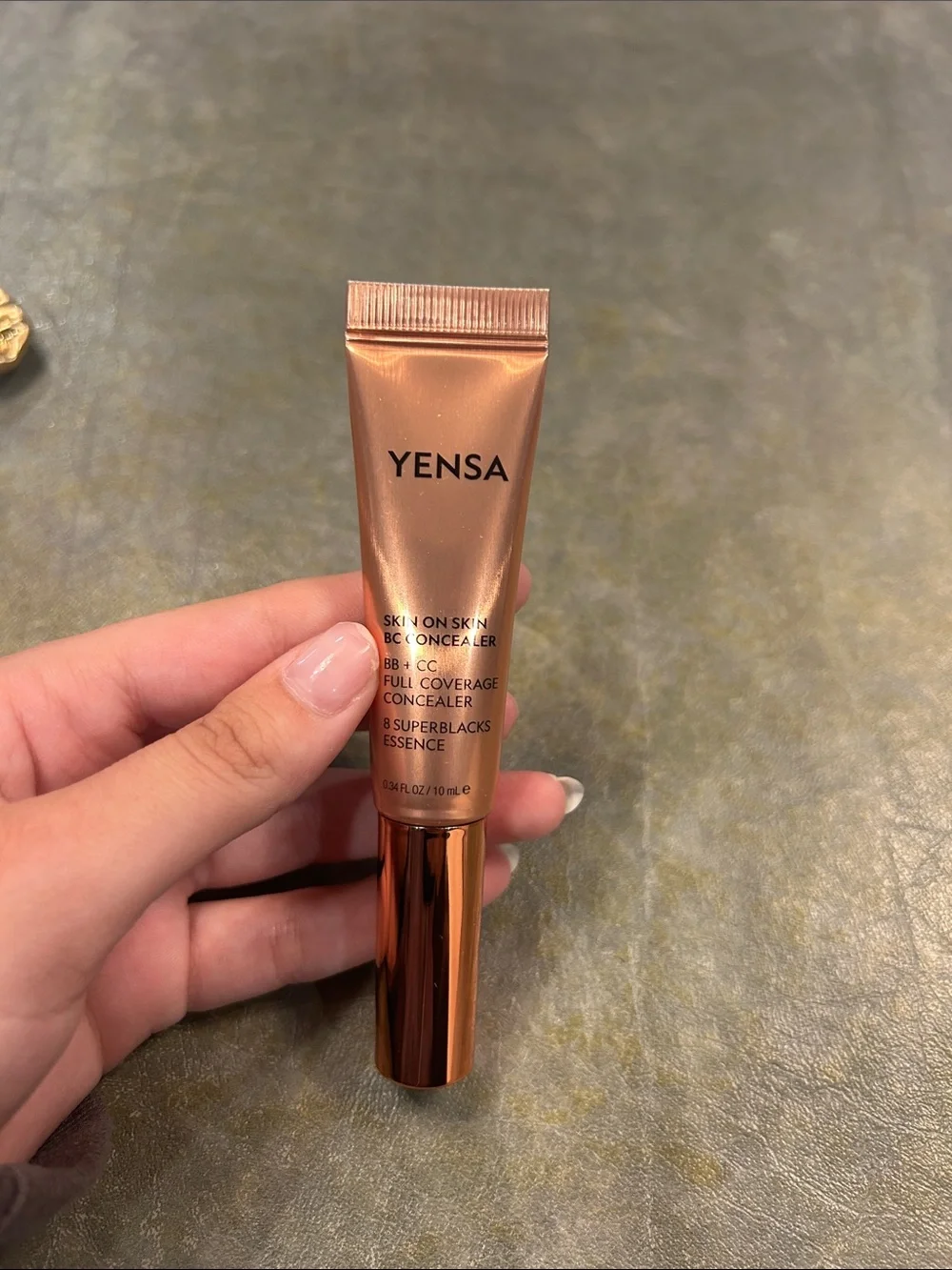YENSA SKIN ON SKIN BB + CC FULL COVERAGE HYALURONIC SERUM CONCEALER